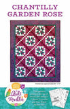 Chantilly Garden Rose Quilt Pattern by The Quilt Rambler