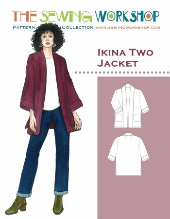 Ikina Two Jacket Pattern by The Sewing Workshop