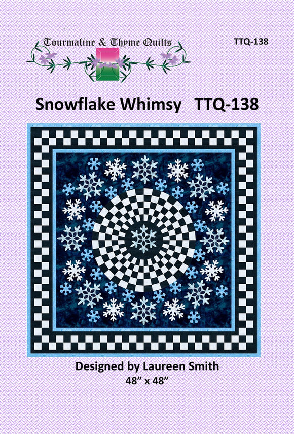 Snowflake Whimsy Quilt Pattern