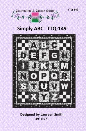 Simply ABC Quilt Pattern by Tourmaline & Thyme Quilts