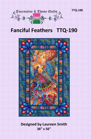 Fanciful Feathers Quilt Pattern by Tourmaline & Thyme Quilts