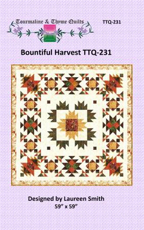 Bountiful Harvest Quilt Pattern by Tourmaline & Thyme Quilts