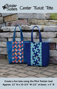 Center Twist Tote