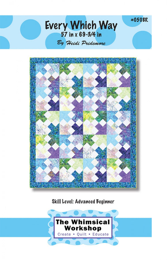 Every Which Way Quilt Pattern by The Whimsical Workshop