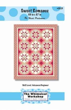 Sweet Romance Quilt Pattern by The Whimsical Workshop