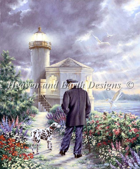 The Lighthouse Keeper Cross Stitch By Dona Gelsinger