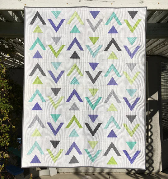 Triangles & Arrows Downloadable Pattern by Ahhh...Quilting