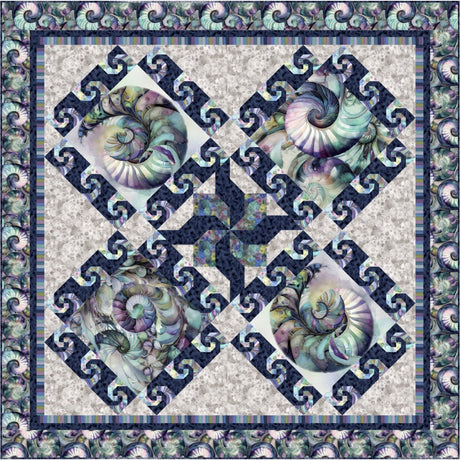 Twisting Spirals Downloadable Pattern by Pine Tree Country Quilts