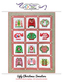 Ugly Christmas Sweaters Downloadable Pattern for Machine Embroidery