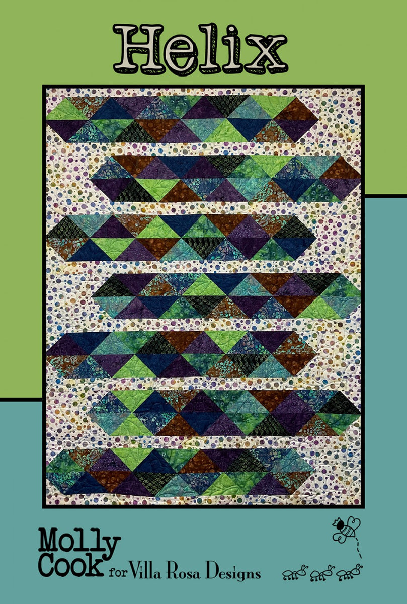Helix Embossing Pattern Helix Quilt Pattern – Quilting Books Patterns and Notions