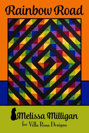Rainbow Road Quilt Pattern by Villa Rosa Designs