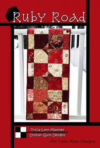 Ruby Road Quilt Pattern by Villa Rosa Designs