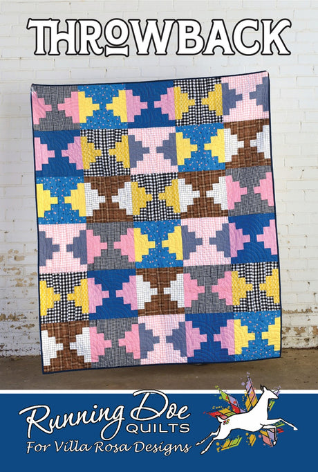 Throwback Quilt Pattern by Villa Rosa Designs