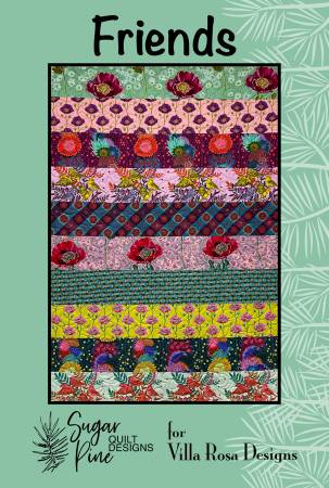 Friends Quilt Pattern by Villa Rosa Designs