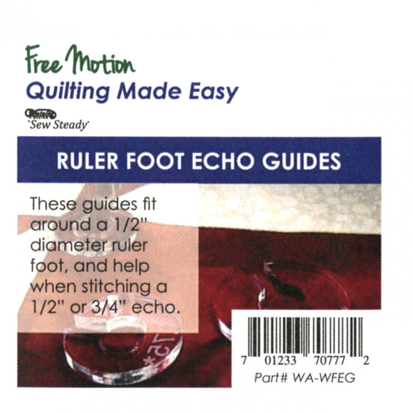 Ruler Foot Echo Guide 3 Piece Set