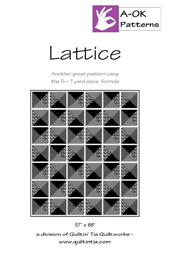 Lattice - A-OK 5 Yard Pattern