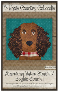 American Water Spaniel/Boykin Spaniel Fused Applique Pack