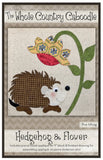 Hedgehog & Flower Precut Fused Applique Pack