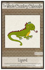 Lizard Precut Fused Applique Pack