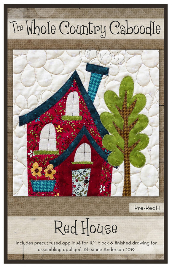 Red House Precut Fused Applique Pack