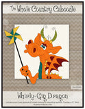 Whirly-Gig Dragon Precut Fused Applique Pack