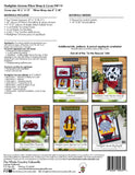 Back of the Firefighter Gnome Pillow Wrap & Cover Kit by Whole Country Caboodle