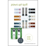 Paws Up! quilt pattern with pet paws