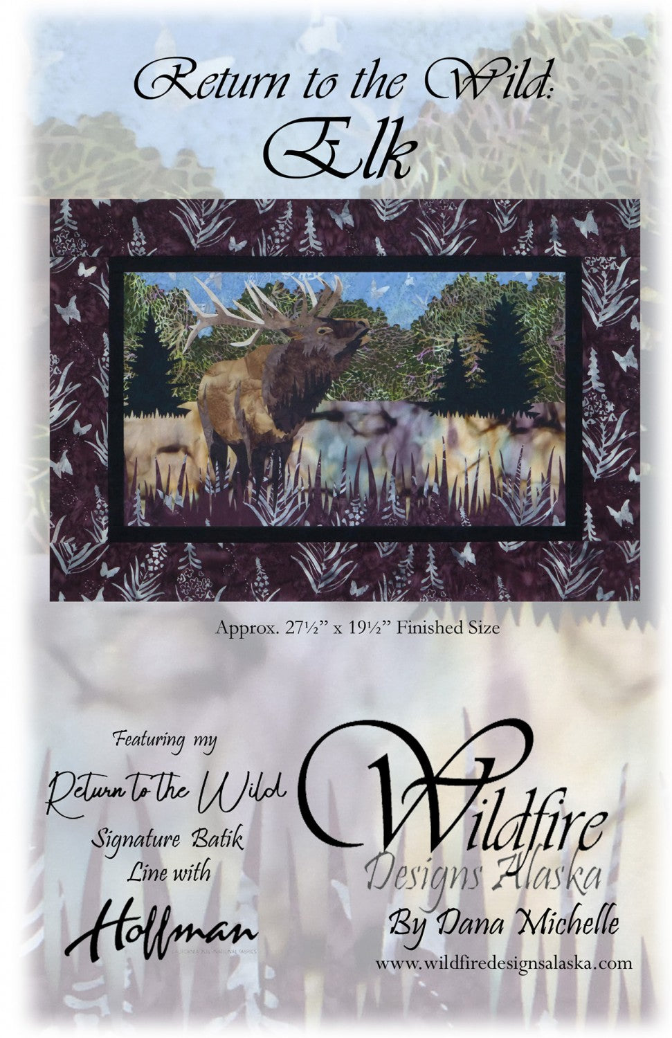 Return to the Wild: Elk Pattern Patterns – Quilting Books Patterns and ...