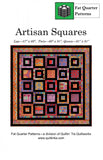 Artisan Squares Fat Quarter Quilt Pattern