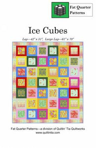 Ice Cubes Quilt Pattern by Quiltin' Tia Quiltworks
