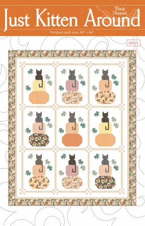 Just Kitten Around Quilt Pattern by Wendy Sheppard