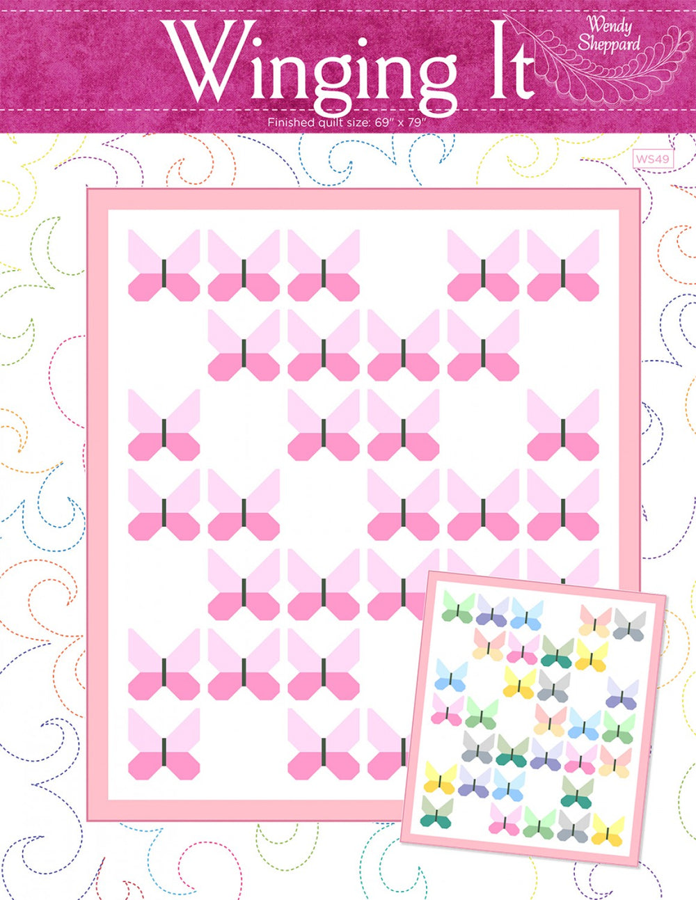 Winged Quilt Pattern Winging It Quilt Pattern – Quilting Books Patterns and Notions