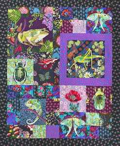 Wee Green Beasties Quilt Pattern by Collage Quilter