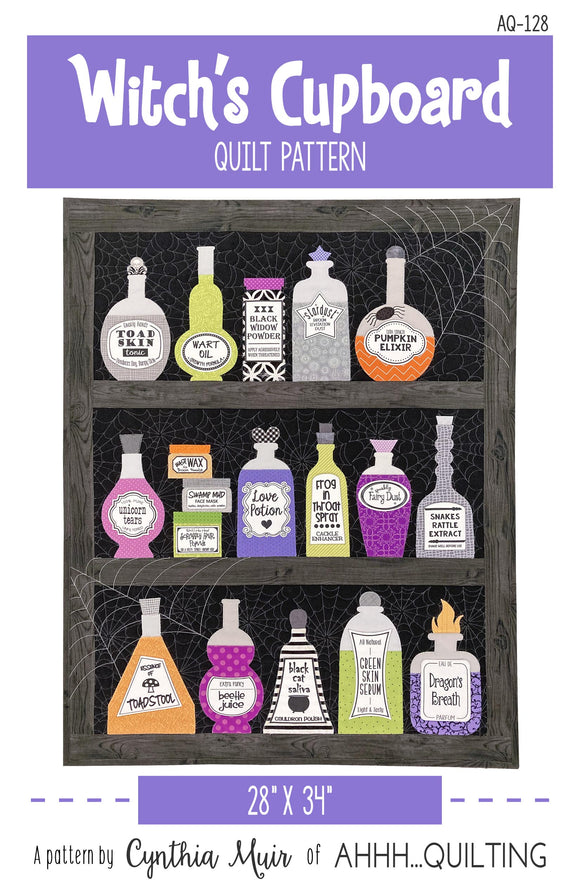 Witch's Cupboard Downloadable Pattern by Ahhh...Quilting