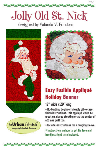 Jolly Old St. Nick Banner
