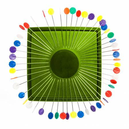 Zirkel Magnetic Pin Organizer Lime Green