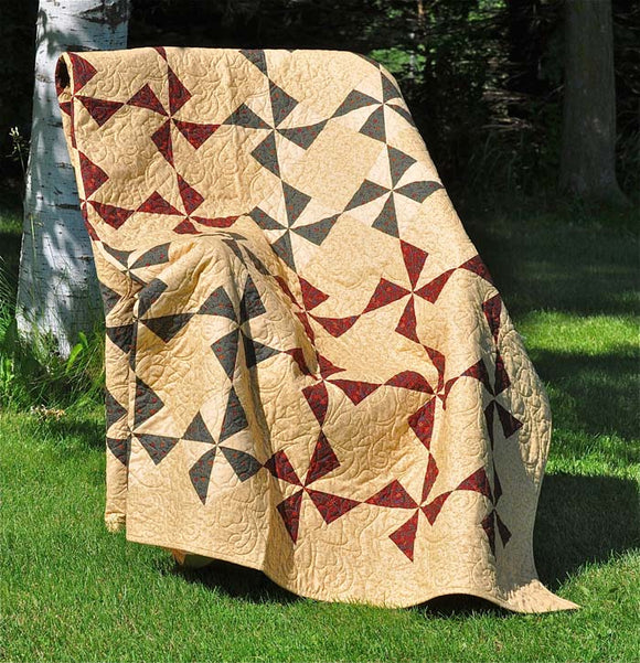 Pinwheels Quilt Pattern by Aunt Barb's Legacy