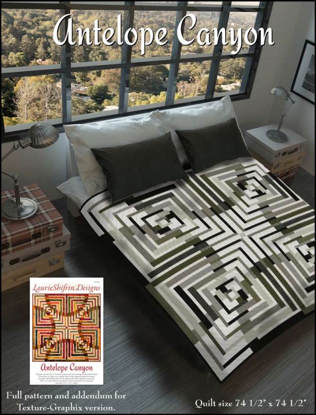 Antelope Canyon Quilt Quilting Pattern – Quilting Books Patterns and