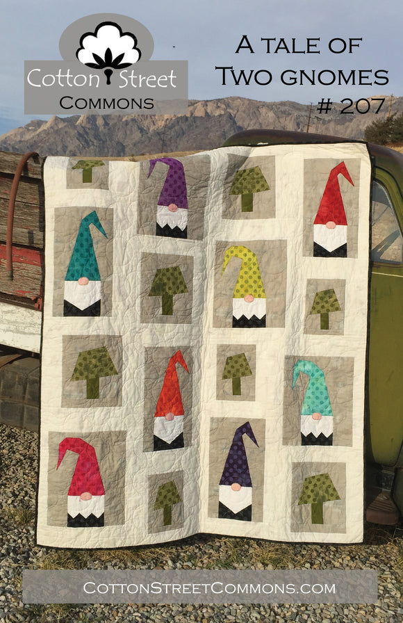 A Tale Of 2 Gnomes Downloadable Pattern by Cotton Street Commons