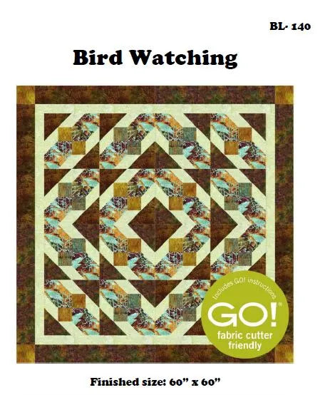 Bird Watching Downloadable Pattern by Beaquilter