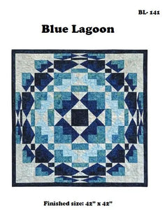 Blue Lagoon Downloadable Pattern by Beaquilter