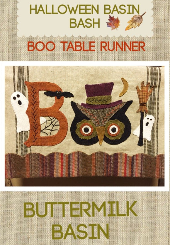 BOO Table Runner