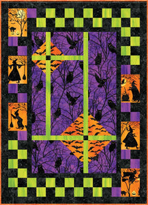 Spooky Night Quilt Pattern by Rose Cottage Quilting