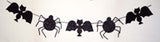 Bats and Spiders Garland with Bat Balloons by Rose Cottage Quilting