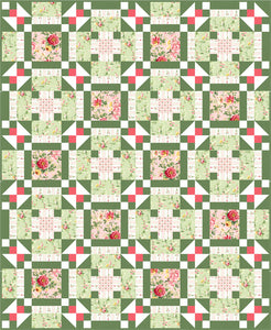 Gardens of Charlotte Quilt Pattern by Rose Cottage Quilting