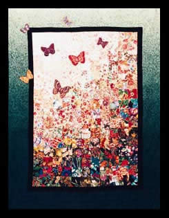 “Butterflies Are Free” Watercolor Quilt Kit
