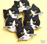 Cat Head Singles - 6 pieces by Dress It Up