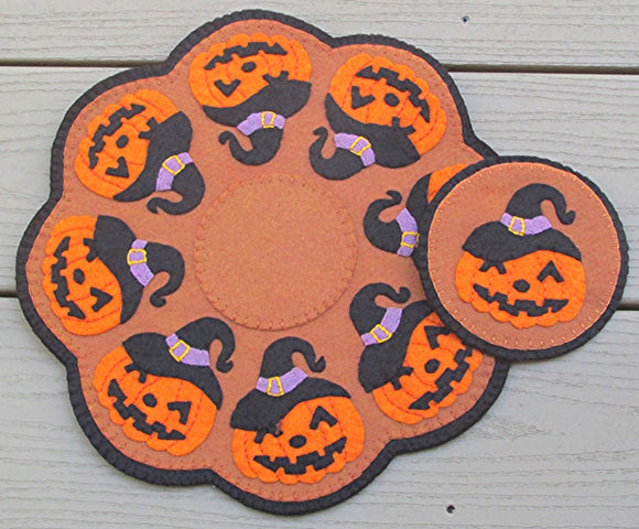 Happy Jacks Candle Mat Pattern by The Country Cupboard