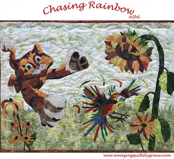 Chasing Rainbow Quilt Pattern by Amazing Quilts By Grace