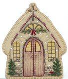 Vintage Christmas Ornament - Church